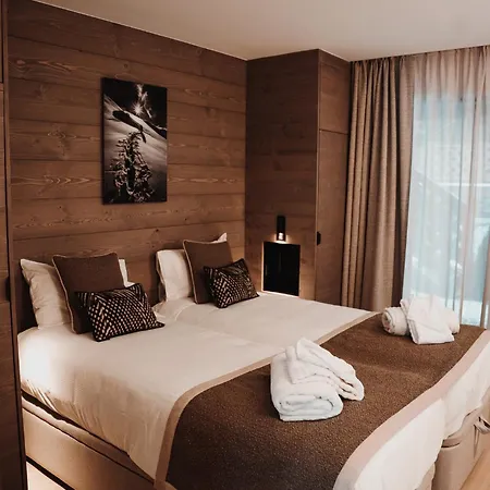 Des Cerisiers - Luxe Et Parking A Le Praz アパート *