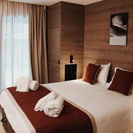 Des Cerisiers - Luxe Et Parking A Le Praz アパート *