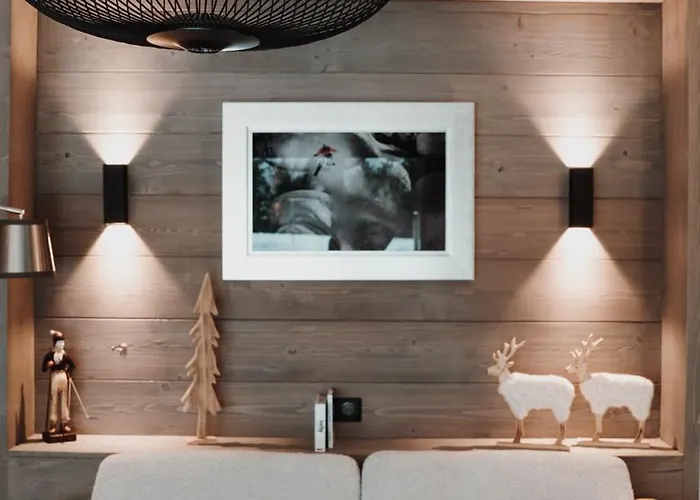 Des Cerisiers - Luxe Et Parking A Le Praz Daire Courchevel